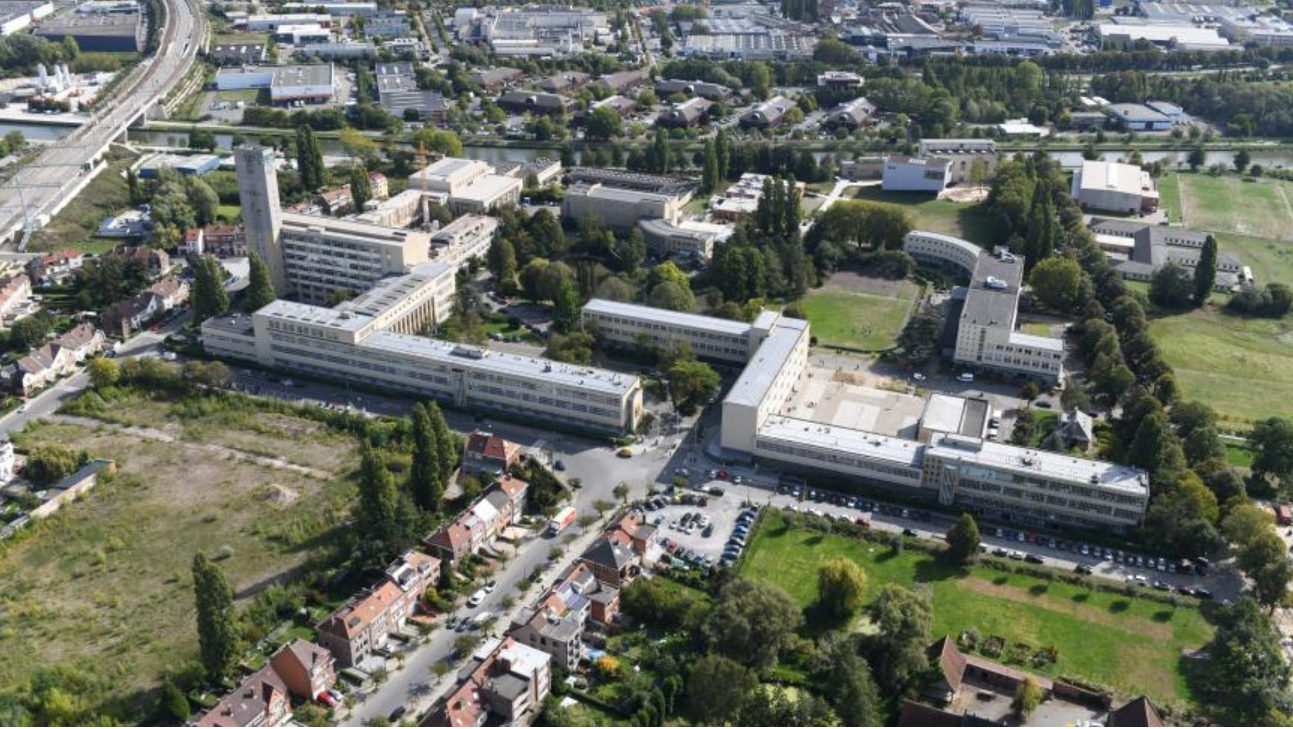 Photo aérienne du Campus