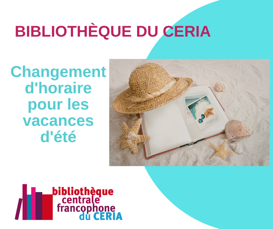horaire été bibliothèque